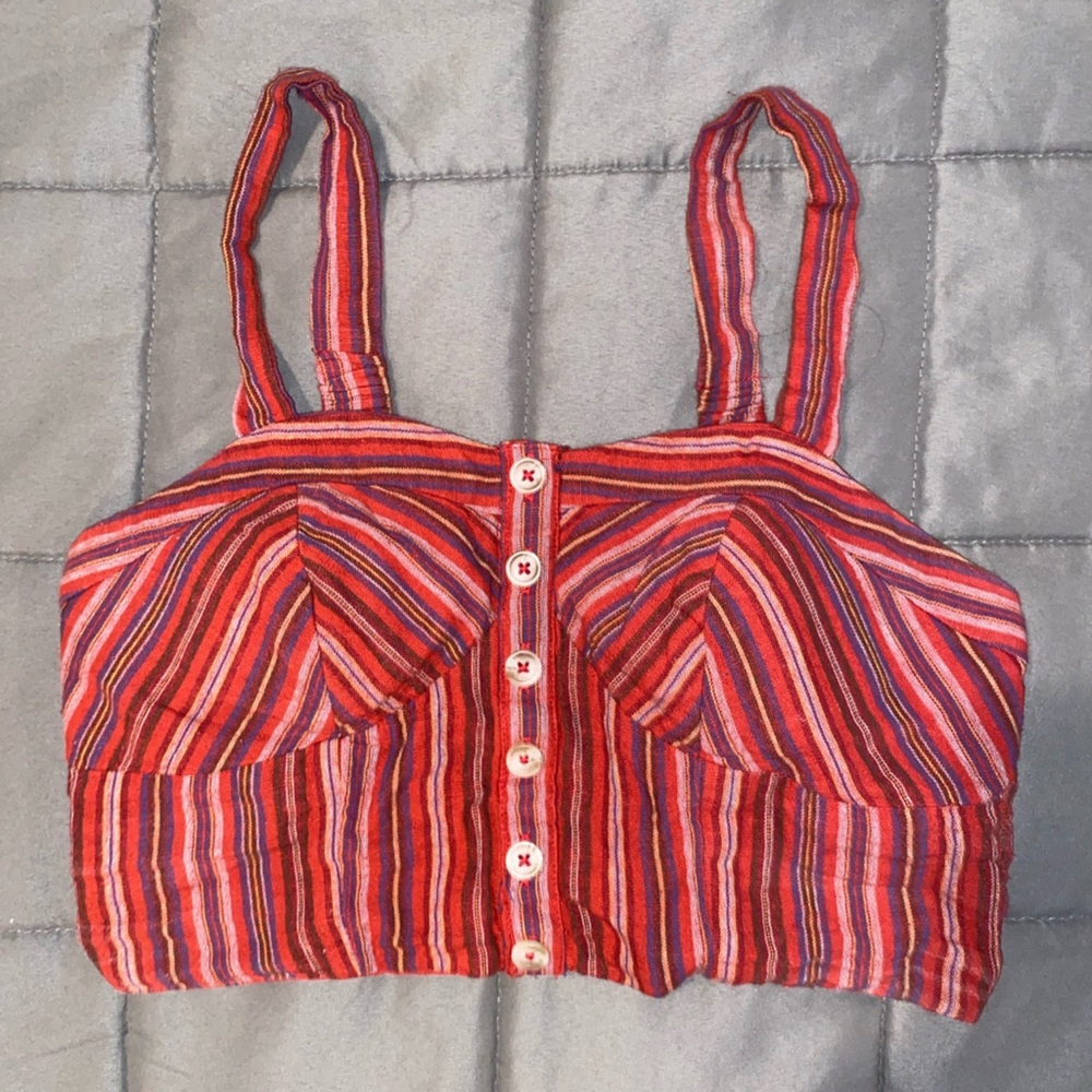 AERIE/AE CORSET CROP TOP ❤️💖🧡
